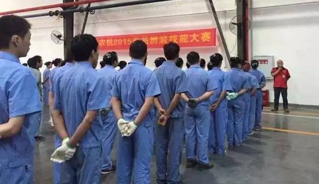 鑫源農機開展產品辨、裝技能大賽