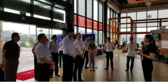 市政協主席王炯赴鑫源集團參觀調研